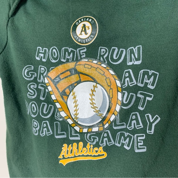 Infant’s Genuine Merchandise Oakland Athletic’s MLB A’s Bodysuit - Picture 2 of 11